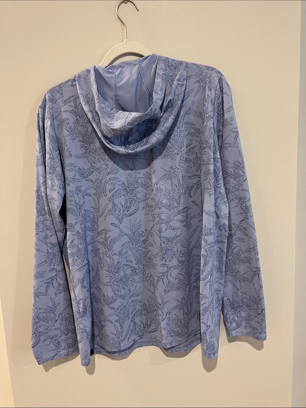 Patagonia Lilac Printed Hooded Long Sleeve Top - Picture 3 of 5